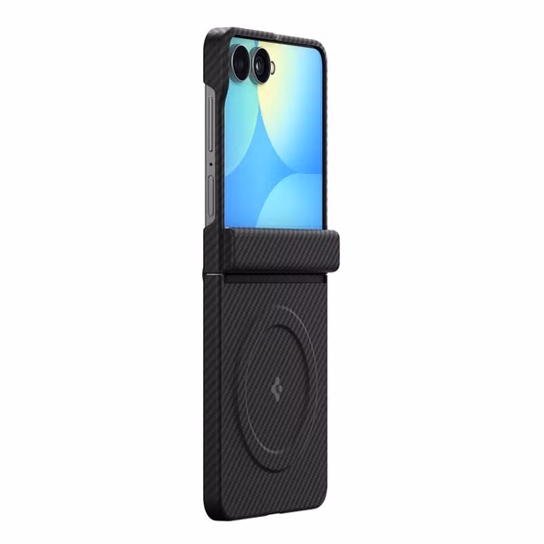 Spigen AirSkin Backcover MagSafe Samsung Galaxy Z Flip 8 - Black