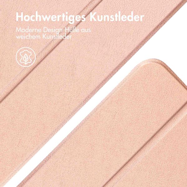 imoshion Trifold Klapphülle für das Microsoft Surface Pro 9 / Pro 10 / Pro 11 - Rose Gold