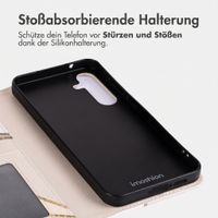 imoshion Design Klapphülle Samsung Galaxy A55 - Beige Graphic