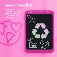 imoshion LCD-Zeichentablett für Kinder - Mit Farbbildschirm und 2 Stiften - Hot Pink