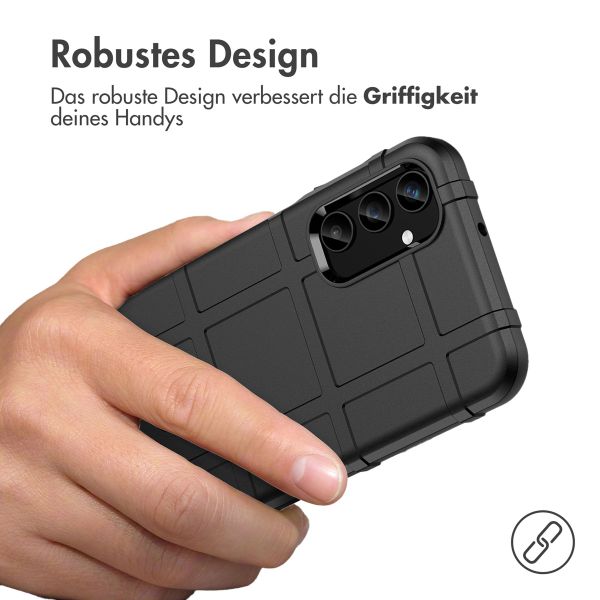 imoshion Rugged Shield Backcover für das Samsung Galaxy A25 (5G) - Schwarz