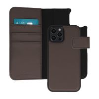 imoshion Herausnehmbare 2-in-1 Luxus-Bookcase Apple iPhone 12 (Pro) - Braun