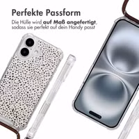 imoshion Design Hülle mit Band Apple iPhone 16 - Desert Dots