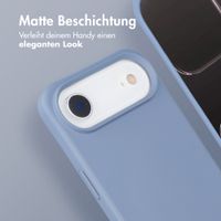 imoshion Color Backcover mit abnehmbarem Handykette und MagSafe Apple iPhone Air - Ash Blue