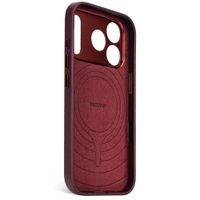 Decoded Leather Backcover MagSafe Apple iPhone 17 Pro Max - Burgundy