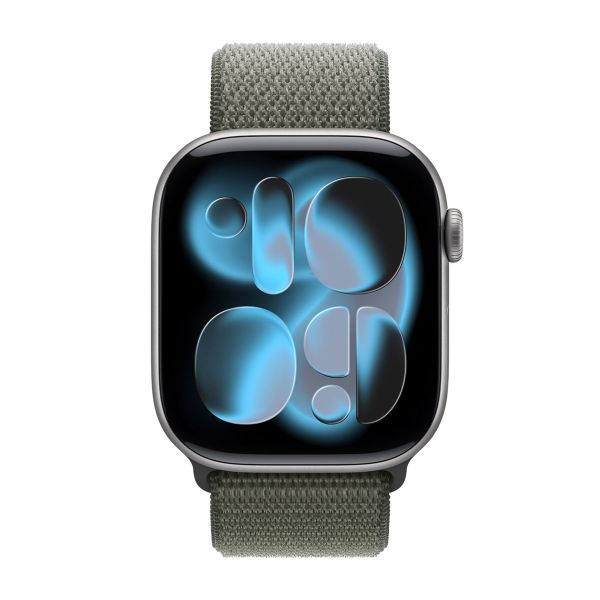 Apple Sport Loop Armband für das  Apple Watch Series 1 - 9 / SE (38/40/41 mm) | Series 10 / 11 (42 mm) - Forest