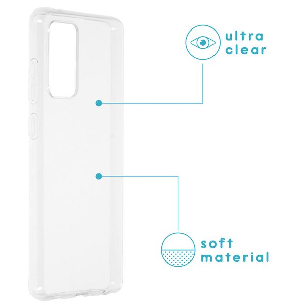 imoshion Gel Case für das Samsung Galaxy A72 - Transparent