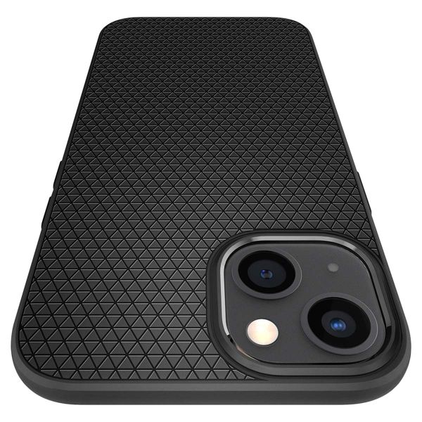 Spigen Liquid Air™ Backcover Apple iPhone 13 - Schwarz