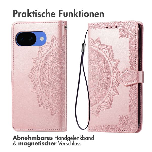 imoshion Mandala Klapphülle Google Pixel 10a - Rosé gold