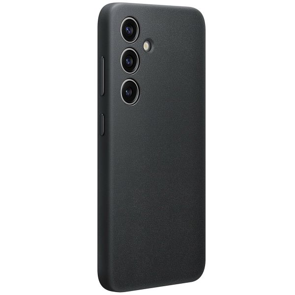 Samsung Original Hülle aus veganem Leder für das Galaxy S24 - Black