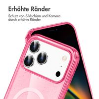imoshion Sparkle Back Cover mit MagSafe Apple iPhone 17 Pro - Rosa
