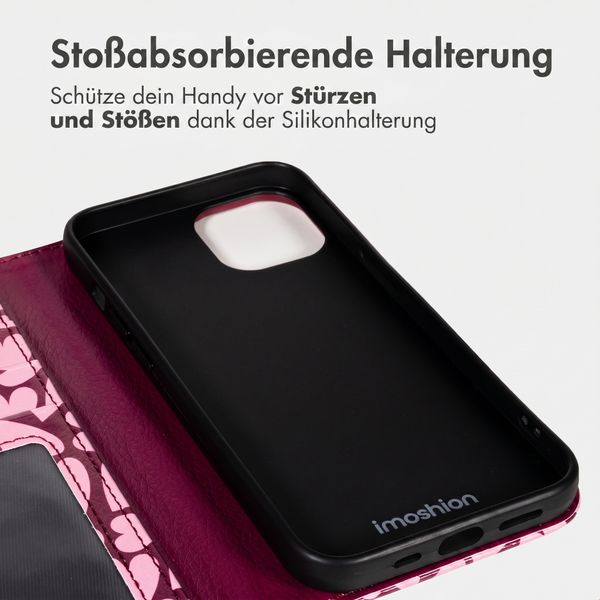 imoshion Design Klapphülle Apple iPhone 14 - Hearty Blush