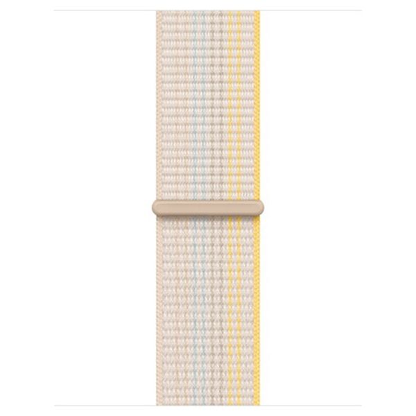 Apple Sport Loop Armband für das Apple Watch Series 1-9 / SE - 38/40/41 mm / Series 10 - 42 mm - Starlight colour