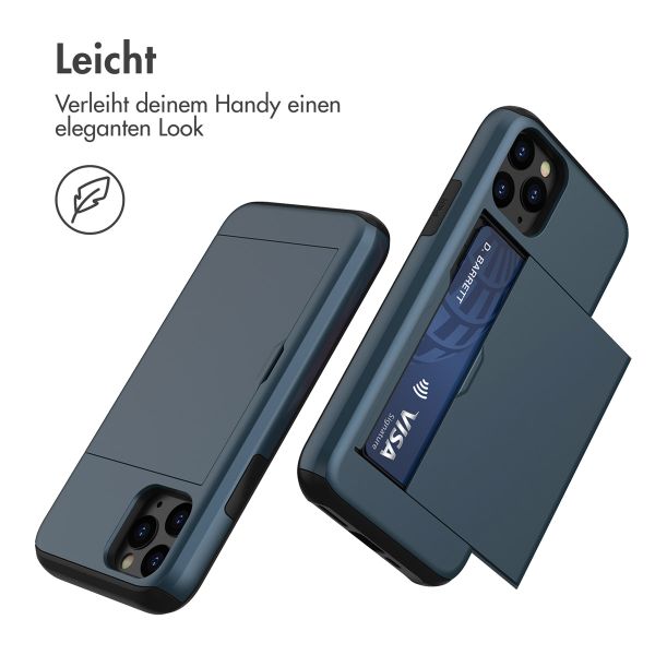 imoshion Backcover mit Kartenfach für das iPhone 11 Pro - Dunkelblau