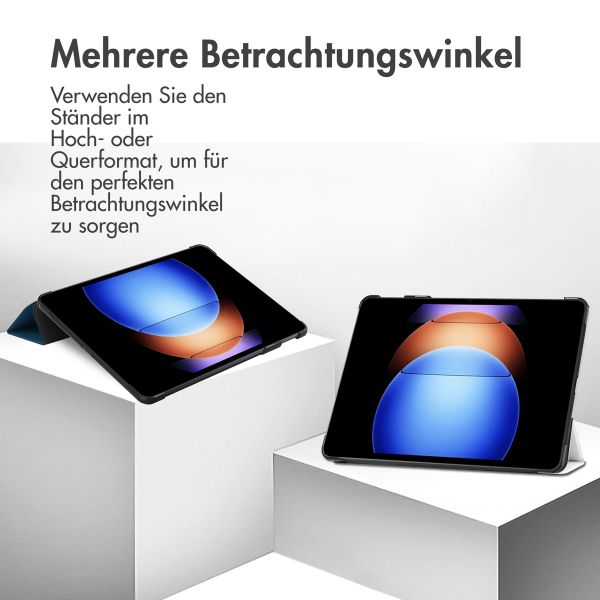 imoshion Design Trifold Klaphülle für das Xiaomi Pad 6S Pro 12.4 - Space