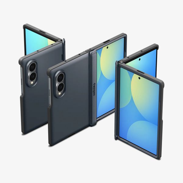 Spigen Slim Armor Case MagSafe Samsung Galaxy Z Fold 8 - Metal Slate