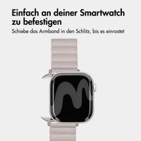imoshion Magnetisches Kunstlederarmband für Apple Watch | 38/40/41/42 mm - Beige
