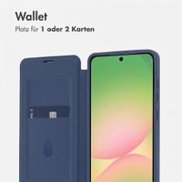 imoshion Transparente Bookcase mit MagSafe Samsung Galaxy A57 (5G) - Blau