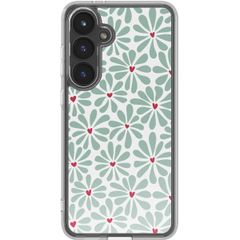imoshion Design Hülle Samsung Galaxy S24 FE - Bloom Love Sage Green