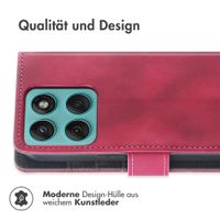imoshion Klapphülle mit Kordel Motorola Moto G57 Power - Rot