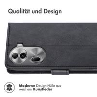 imoshion Luxuriöse Klapphülle Oppo Reno 11 F - Schwarz