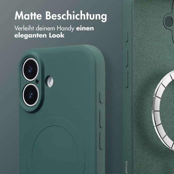 imoshion Color Back Cover mit MagSafe Apple iPhone 17 - Dunkelgrün