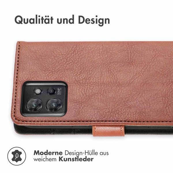 imoshion Luxuriöse Klapphülle Motorola ThinkPhone - Braun