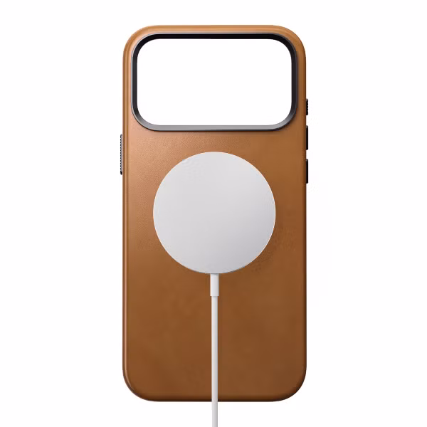 Nomad Traditional Leather Backcover mit MagSafe Apple iPhone 17 Pro Max - English Tan