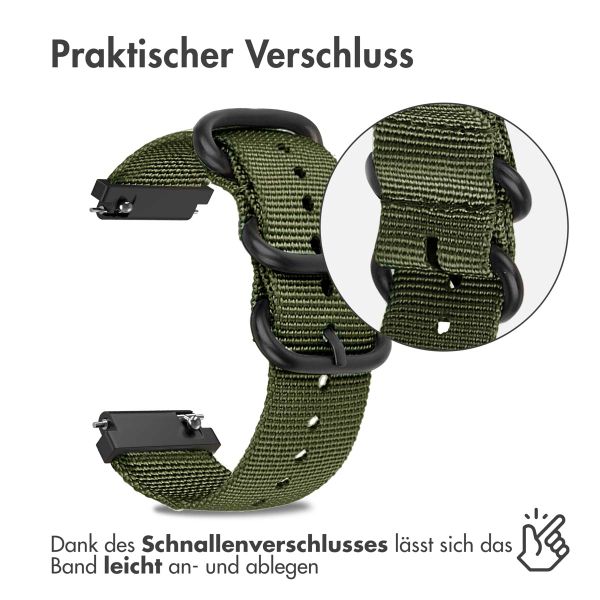 imoshion Nylon bandje - 20-mm-Universalanschluss - Grün