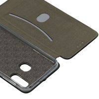 Schlankes Klapphülle Schwarz für das Samsung Galaxy A20e