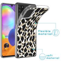 imoshion Design Hülle für das Samsung Galaxy A31 - Leopard / Schwarz