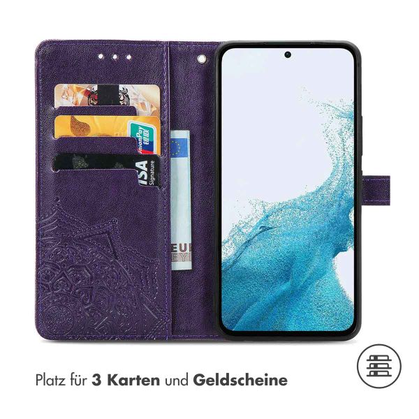 imoshion Mandala Klapphülle Samsung Galaxy A26 - Violett