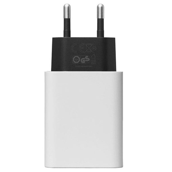 Google Originaler Netzadapter - Ladegerät ohne Kabel - USB-C-Anschluss - 30W - Weiß