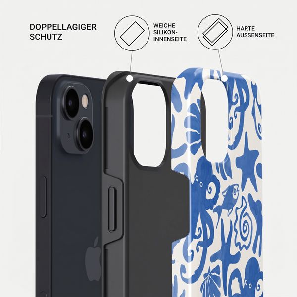 Burga Tough Back Cover MagSafe Apple iPhone 14 - Nera