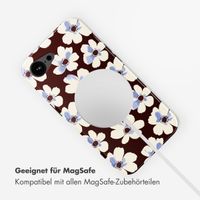 Selencia Vivid Rückabdeckung mit MagSafe Apple iPhone 16e - Choco Flower Pop