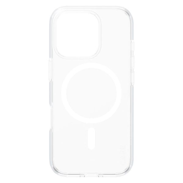 CARE by PanzerGlass Urban Combat Case MagSafe für das iPhone 16 Pro - Transparent / Weiß