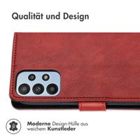 imoshion Luxuriöse Klapphülle Samsung Galaxy A23 (5G) - Rot