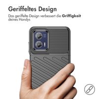 imoshion Thunder Backcover für das Motorola Moto G73 - Schwarz