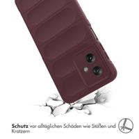 imoshion EasyGrip Backcover Motorola Moto G54 - Aubergine