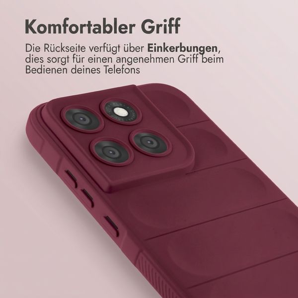 imoshion EasyGrip Backcover Motorola Moto G77 - Aubergine
