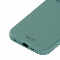 Holdit Silicone Case für das iPhone 16 Plus - Moss Green