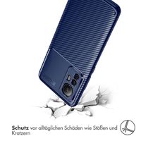 imoshion Carbon-Hülle für das Xiaomi 12 / 12X - Blau