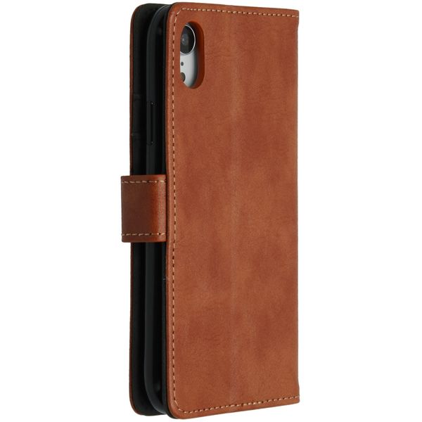 imoshion Luxuriöse Klapphülle iPhone Xr - Braun