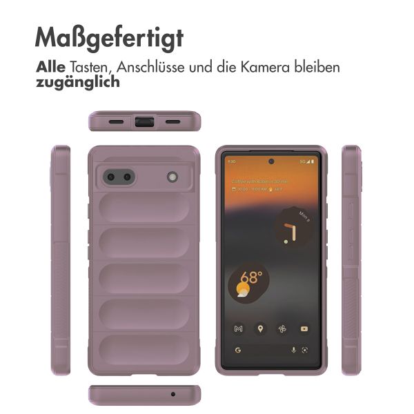 imoshion EasyGrip Back Cover für das Google Pixel 6a - Violett