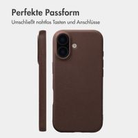 imoshion Texture Backcover Apple iPhone 17 - Dunkelbraun
