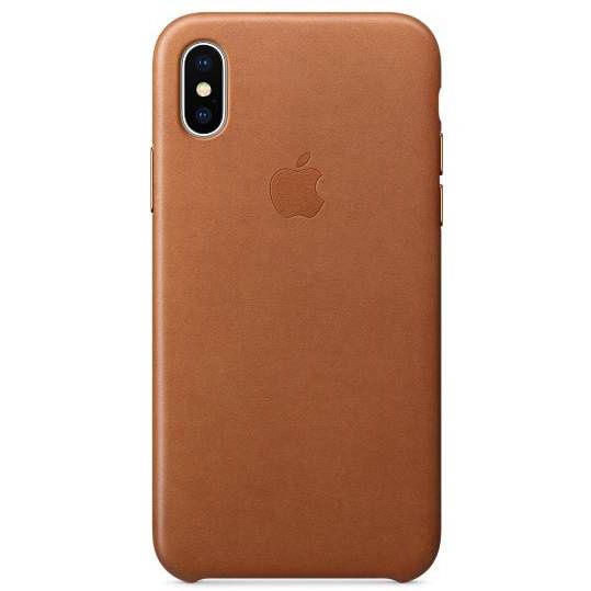 Apple Braunes Leder-Case für das iPhone X