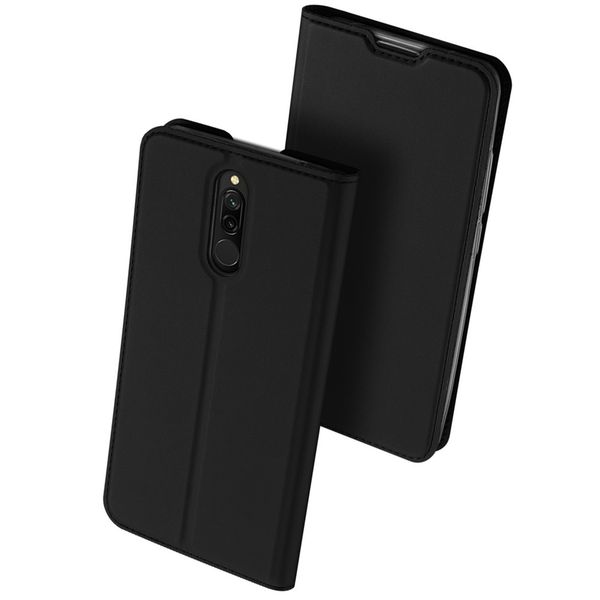 Dux Ducis Slim TPU Klapphülle Schwarz für das Xiaomi Redmi 8