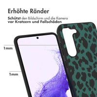 imoshion Design Hülle für das Samsung Galaxy S23 - Leopard - Grün / Schwarz