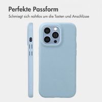 imoshion Texture Backcover Apple iPhone 13 Pro - Hellblau