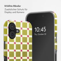 Selencia Vivid Back Cover Apple iPhone 17 - Check This Olive